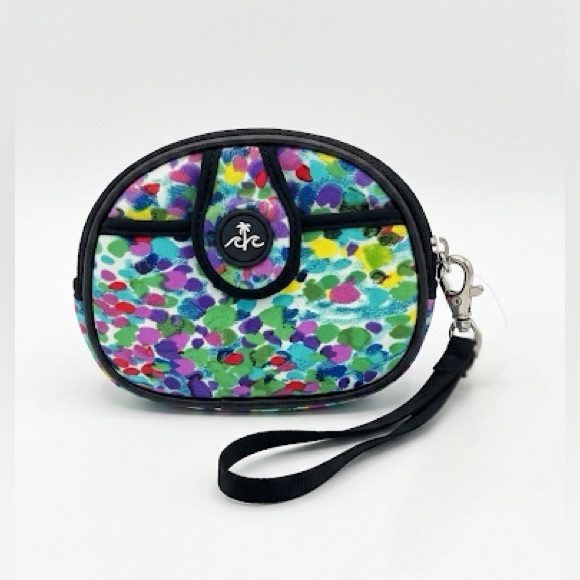 Beach Handbags - BEACH 🌊 Handbags Neoprene "Scuba" Hand Bag – Vibrant Dot Multi-Color